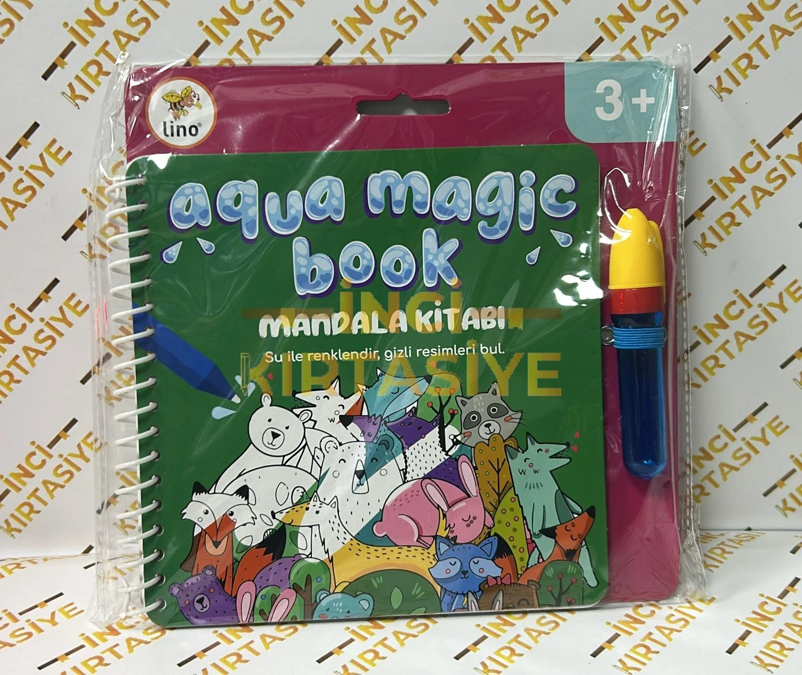 LİNO AQUA MAGİC BOOK MANDALA SİHİRLİ BOYAMA KİTABI