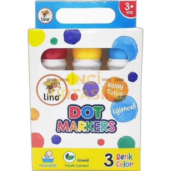 LİNO DOT MARKERS 3'LÜ