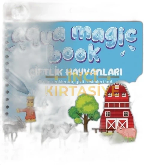 LİNO AQUA MAGİC BOOK ÇİFTLİK SİHİRLİ BOYAMA KİTABI