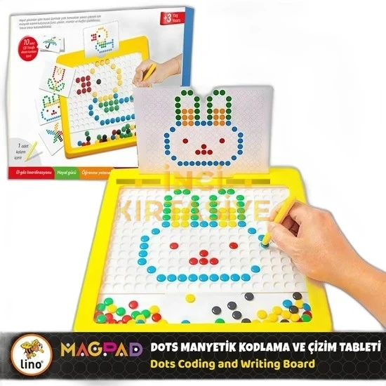 DOTS MANYETİK KODLAMA VE ÇİZİM TABLETİ