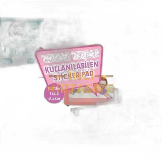 LİNO TEKRAR TEKRAR KULLANABİLEN STİCKER PAD GÜNLÜK HAYAT