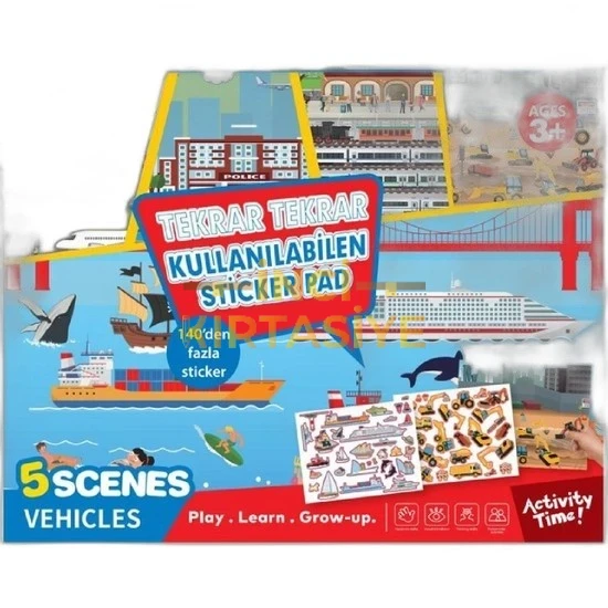 LİNO TEKRAR TEKRAR KULLANABİLEN STİCKER PAD TAŞITLAR