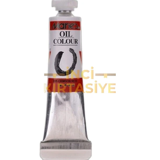 MARIES YAĞLI BOYA 50 ML E1384-NO:315 CRİMSON RED