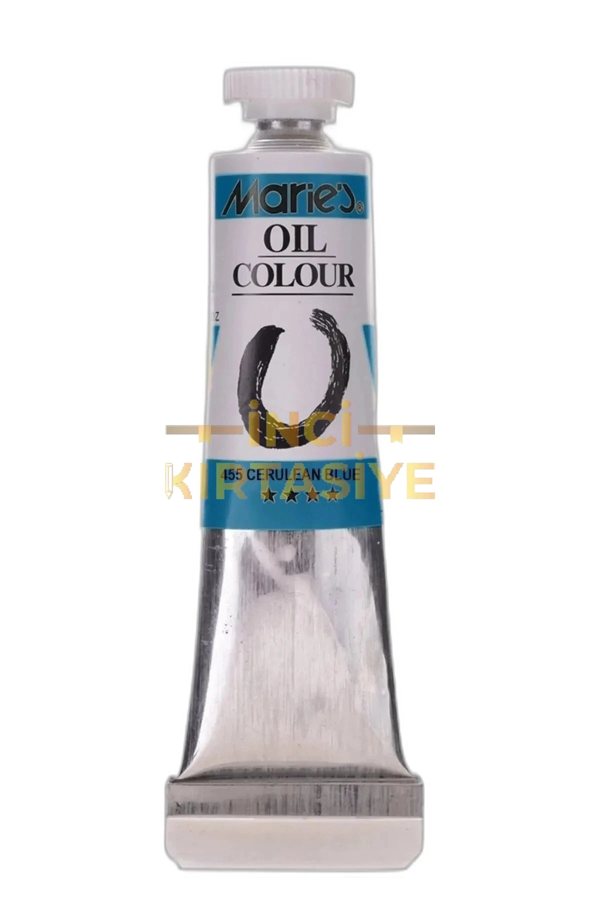 MARIES YAĞLI BOYA 50 ML E1384-NO:455 CERULEAN BLUE