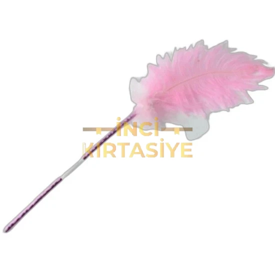 TAROS VİNTAGE LABEL KUŞ TÜYÜ 25 CM TÜKENMEZ KALEM