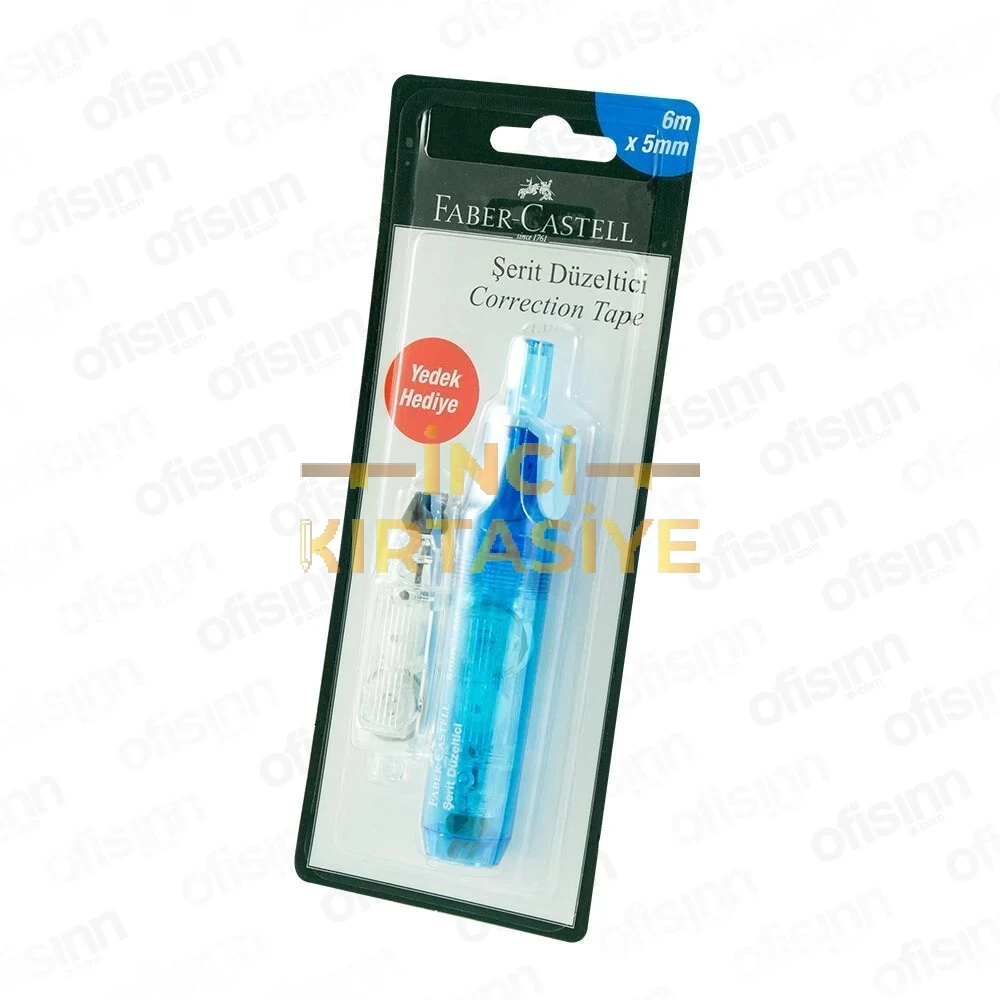 FABER CASTELL 6*5 MM YEDEKLİ ŞERİT DÜZELTİCİ