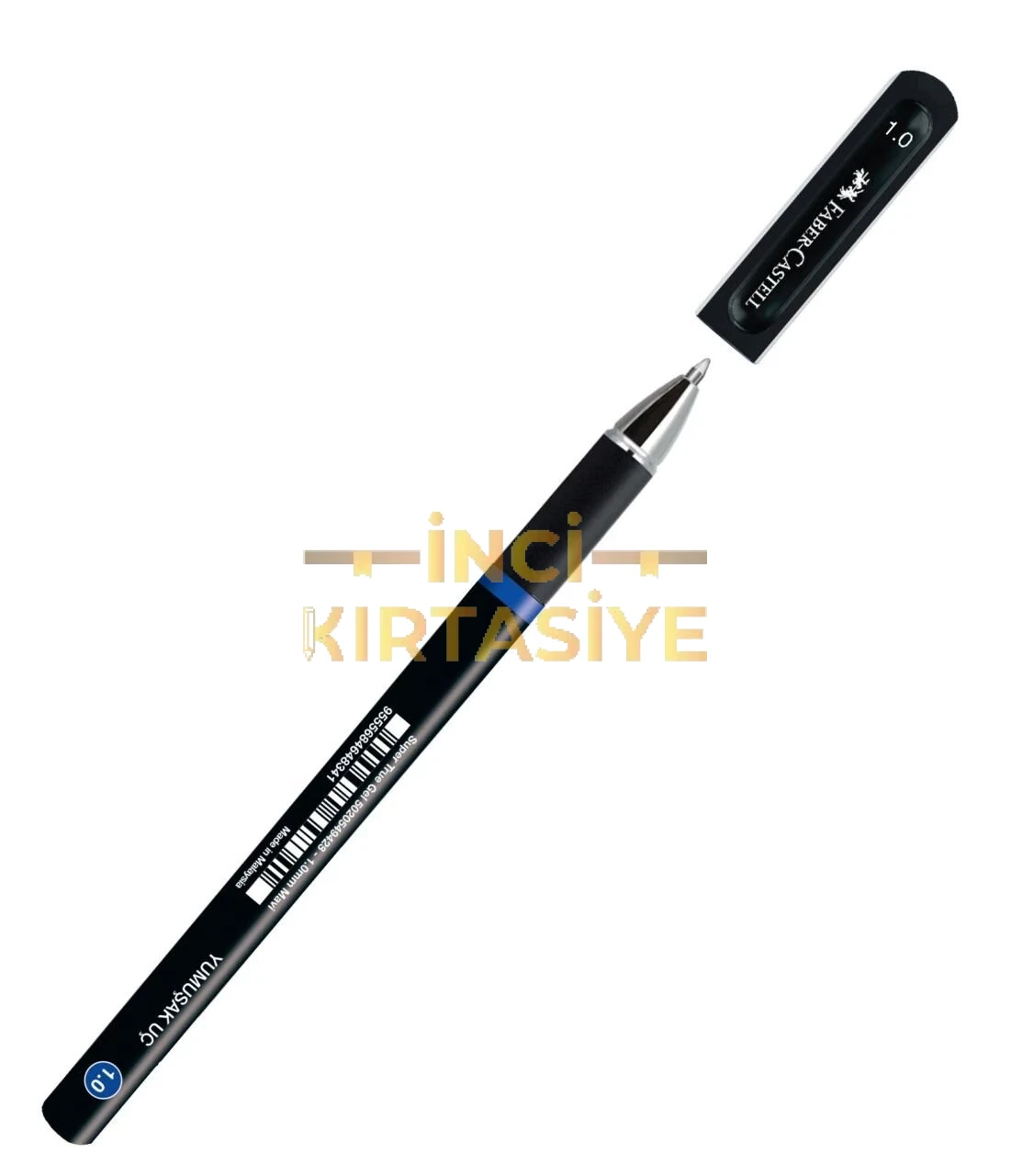 FABER-CASTELL  SUPER TRUE GEL 1.0 MM İMZA KALEMİ MAVİ