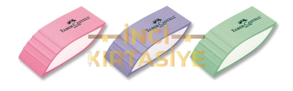 FABER-CASTELL YAPRAK ŞEKILLI SILGI CANLI RENKLER