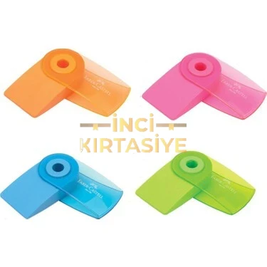 FABER-CASTELL  SLEEVE MINI CANLI RENKLER SİLGİ