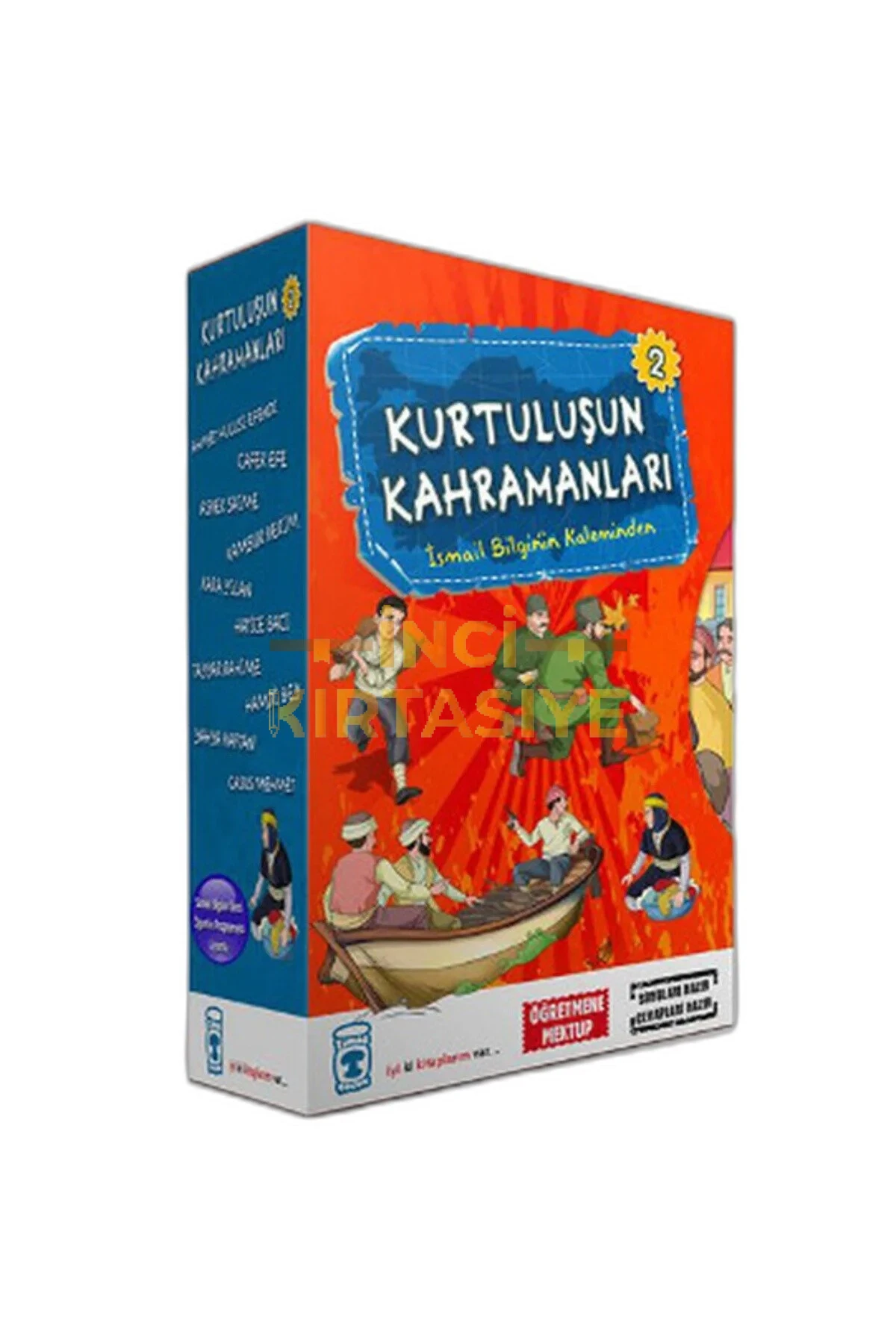 KURTULUŞUN KAHRAMANLARI 2 SET - (10 KITAP)