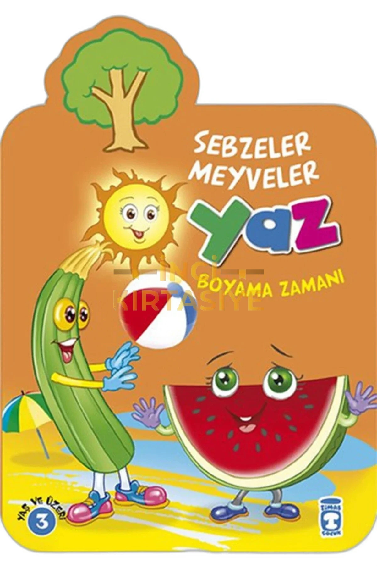 YAZ BOYAMA ZAMANI - SEBZELER MEYVELER