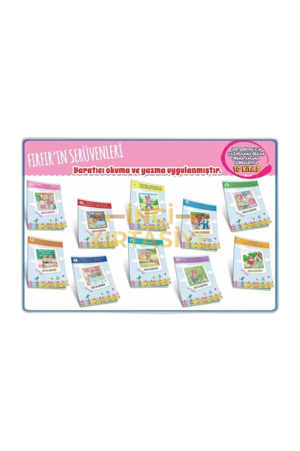 FIRFIRIN SERÜVENLERİ SET 10 KİTAP