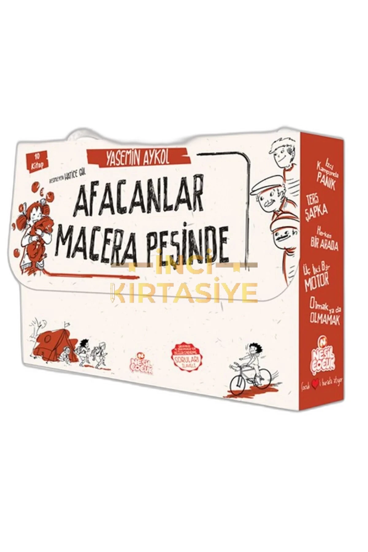 AFACANLAR MACERA PEŞİNDE 10 KİTAP SET