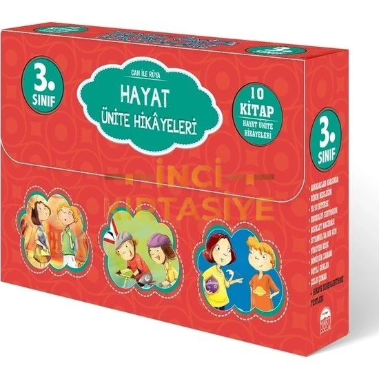 3 SINIF HAYAT ÜNİTE HİKÂYELERİ SETİ / CAN İLE RÜYA