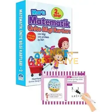 MARTI MATEMATİK ÜNİTE BİLGİ KARTLARI 2.SINIF