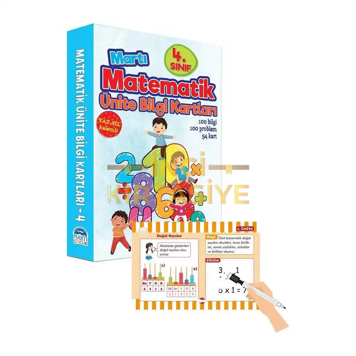 MARTI MATEMATİK ÜNİTE BİLGİ KARTLARI 4.SINIF