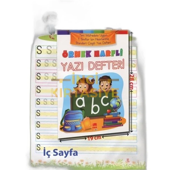 ÖRNEK HARFLİ YAZI DEFTERİ-A4/EMAÇOCUK