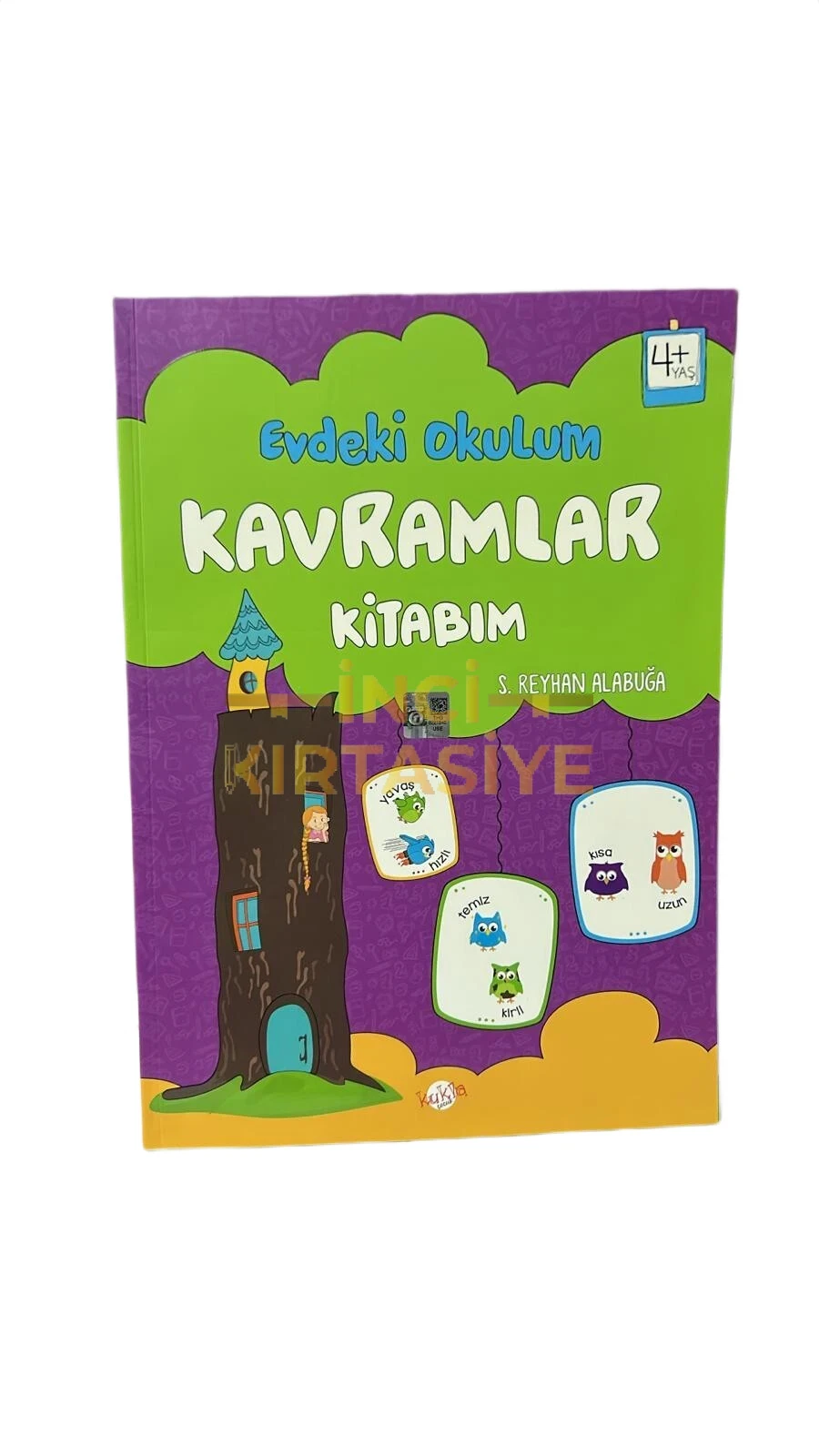 EVDEKİ OKULUM KAVRAMLAR KİTABIM 4+ YAŞ