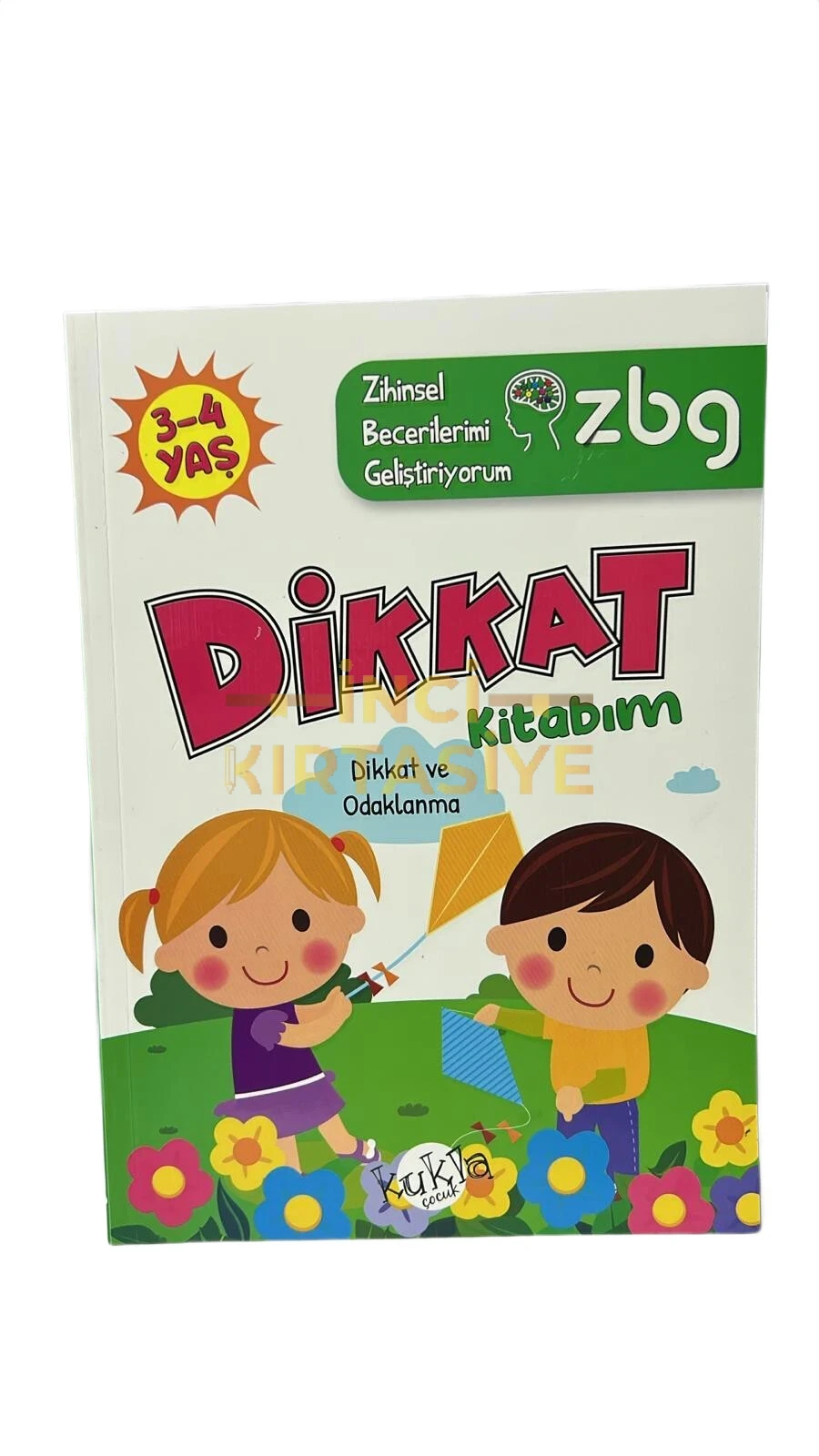 ZBG DİKKAT KİTABIM 3-4 YAŞ