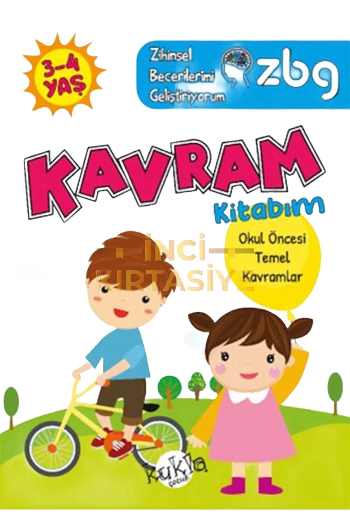 ZBG KAVRAM KİTABIM 3-4 YAŞ