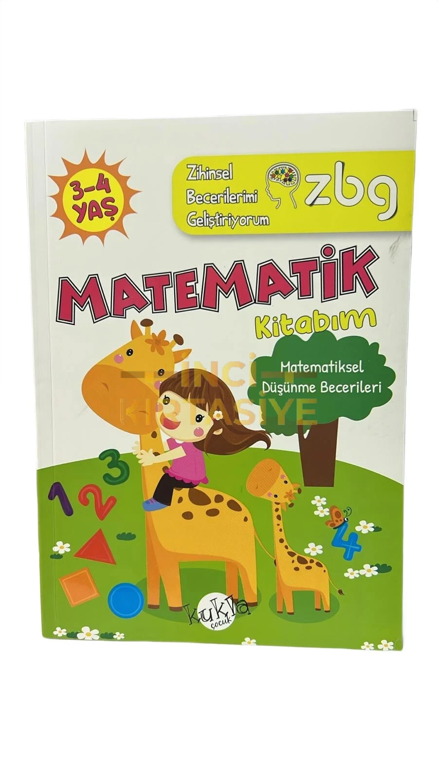 ZBG MATEMATİK KİTABIM 3-4 YAŞ