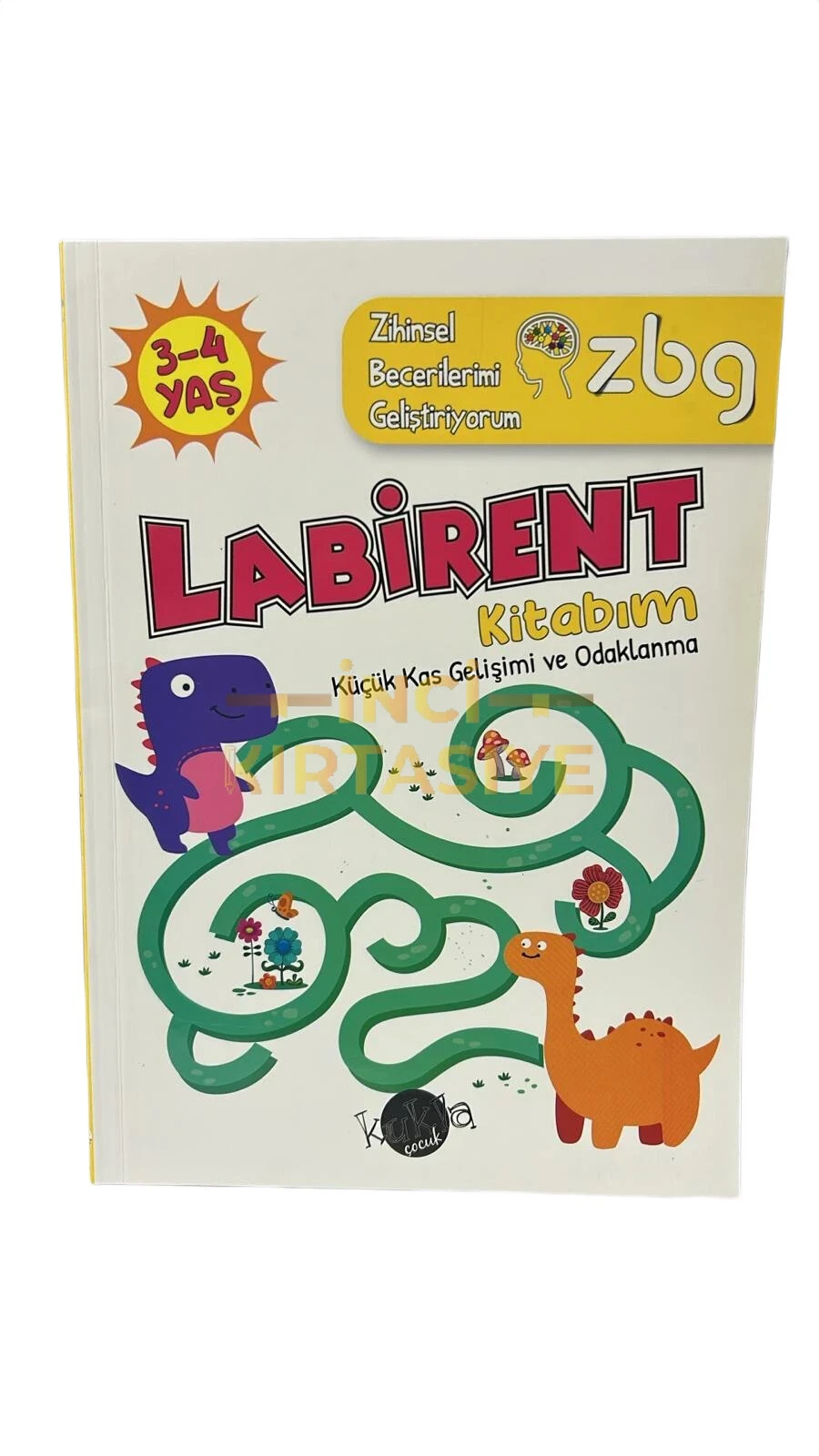 ZBG LABİRENT KİTABIM 3-4 YAŞ