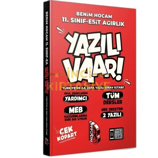 BENİM HOCAM YAZILI VAAR 11 TÜM DERSLER