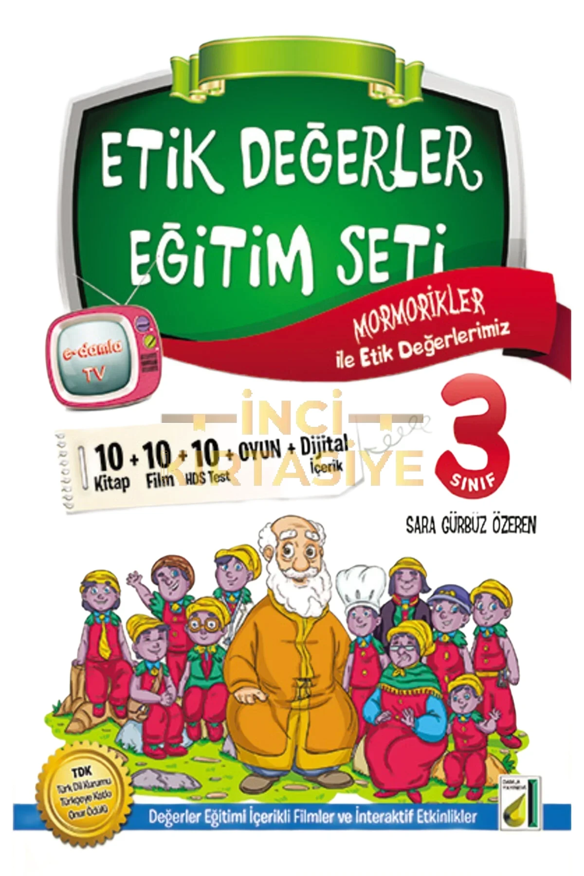 DAMLA 3.SINIF ETİK DEĞERLER EĞİTİM SETİ