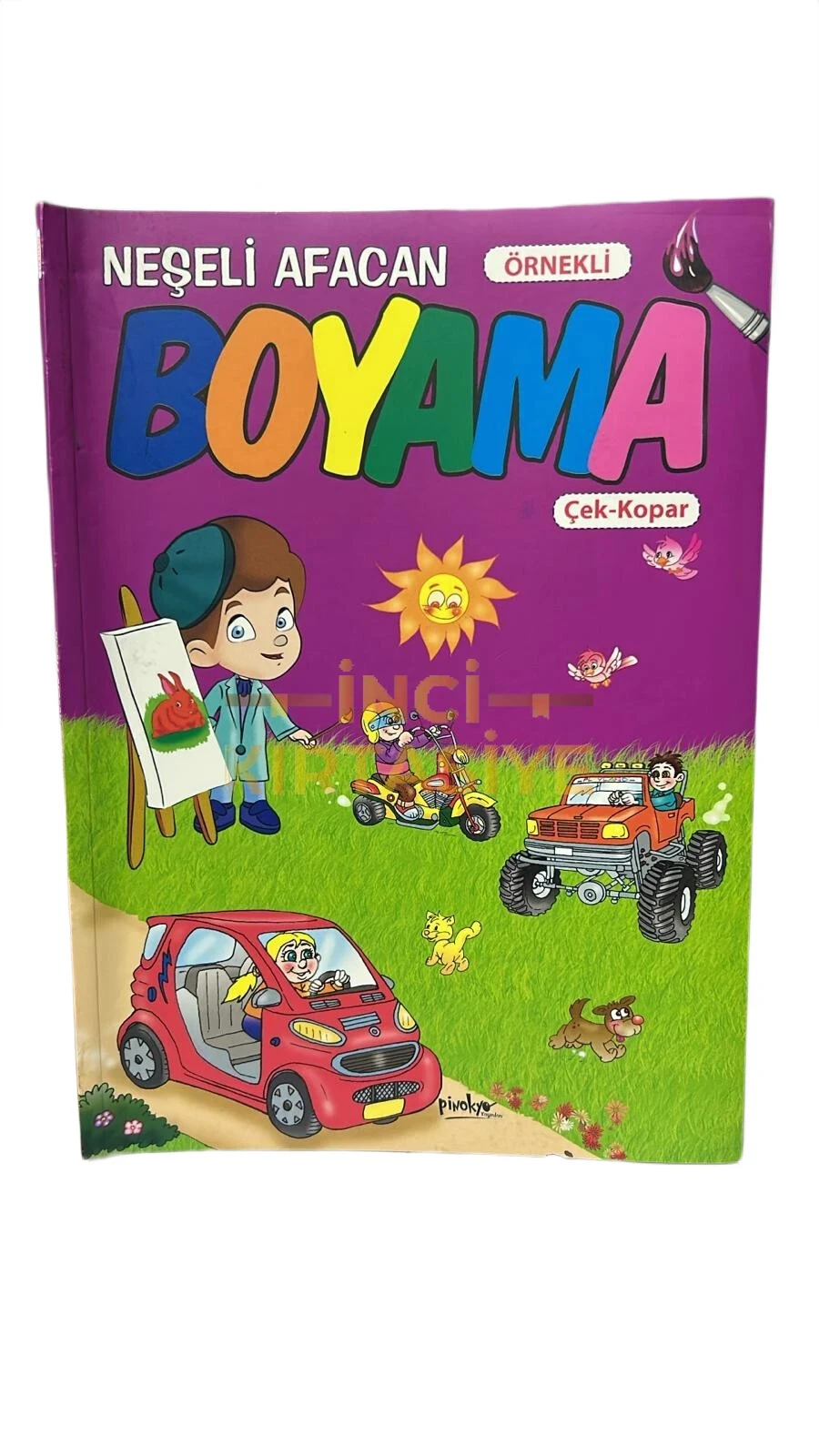 NEŞELİ AFACAN BOYAMA ÇEK KOPAR