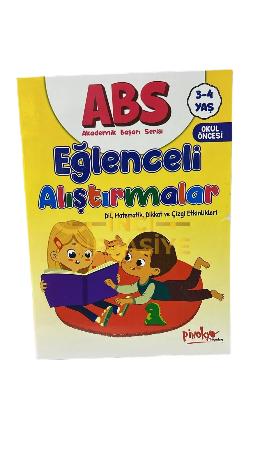 ABS EĞLENCELİ ALIŞTIRMALAR 3-4 YAŞ