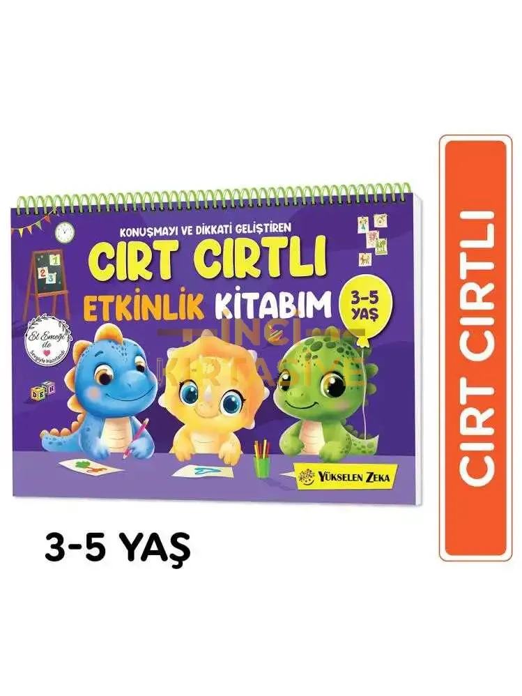 CIRT CIRTLI ETKİNLİK KİTABIM 3-5 YAŞ