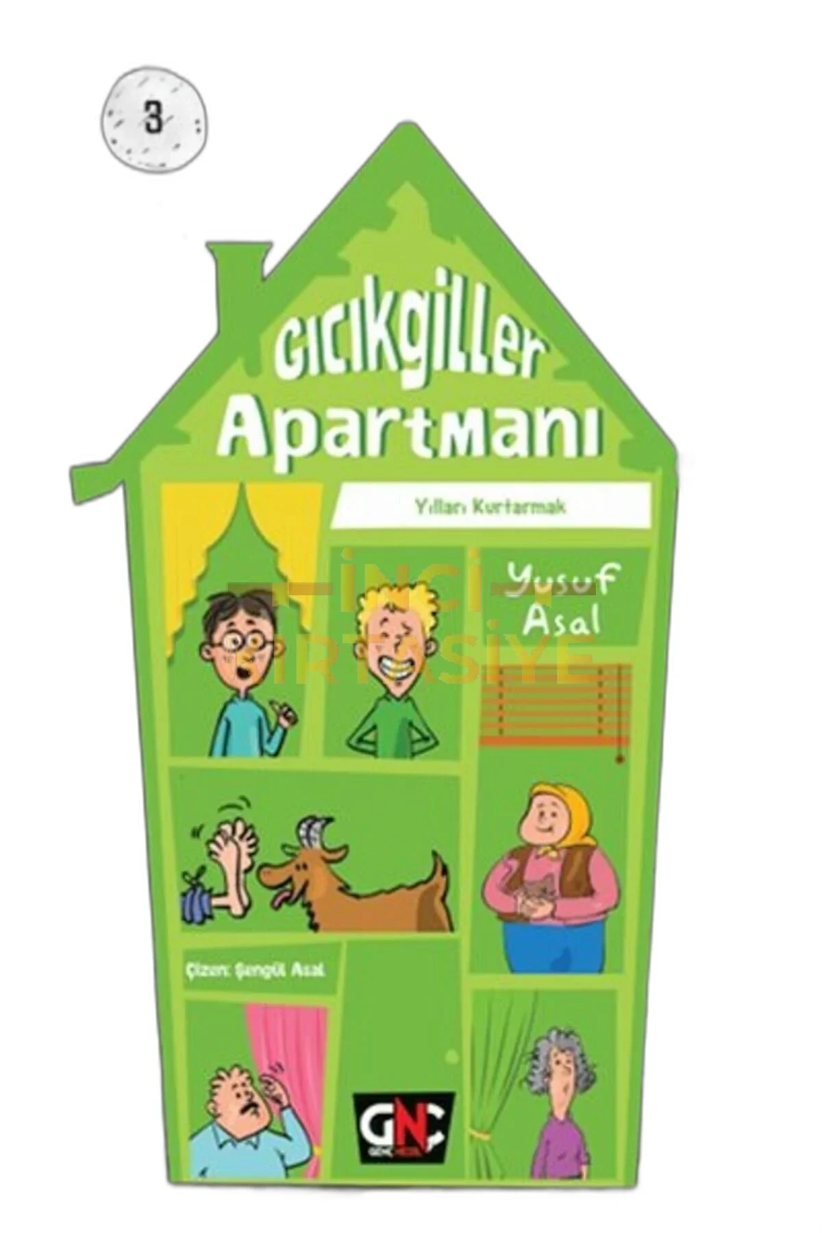 GICIKGİLLER APARTMANI 3 - YILLARI KURTARMAK /GENÇ