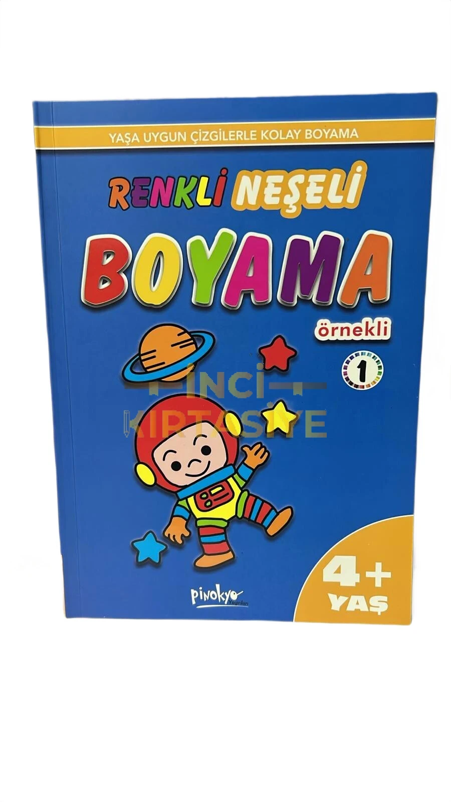 RENKLİ NEŞELİ BOYAMA 4+  YAŞ