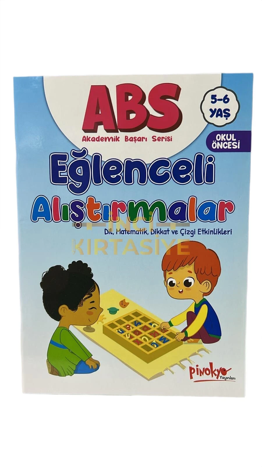 ABS EĞLENCELİ ALIŞTIRMALAR 5-6 YAŞ