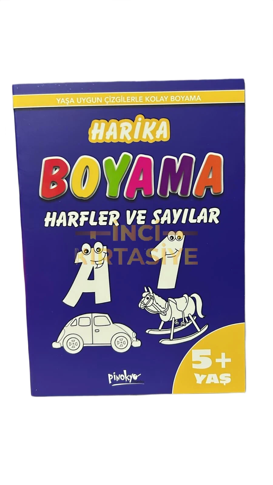 HARİKA BOYAMA HARFLER VE SAYILAR 5+ YAŞ