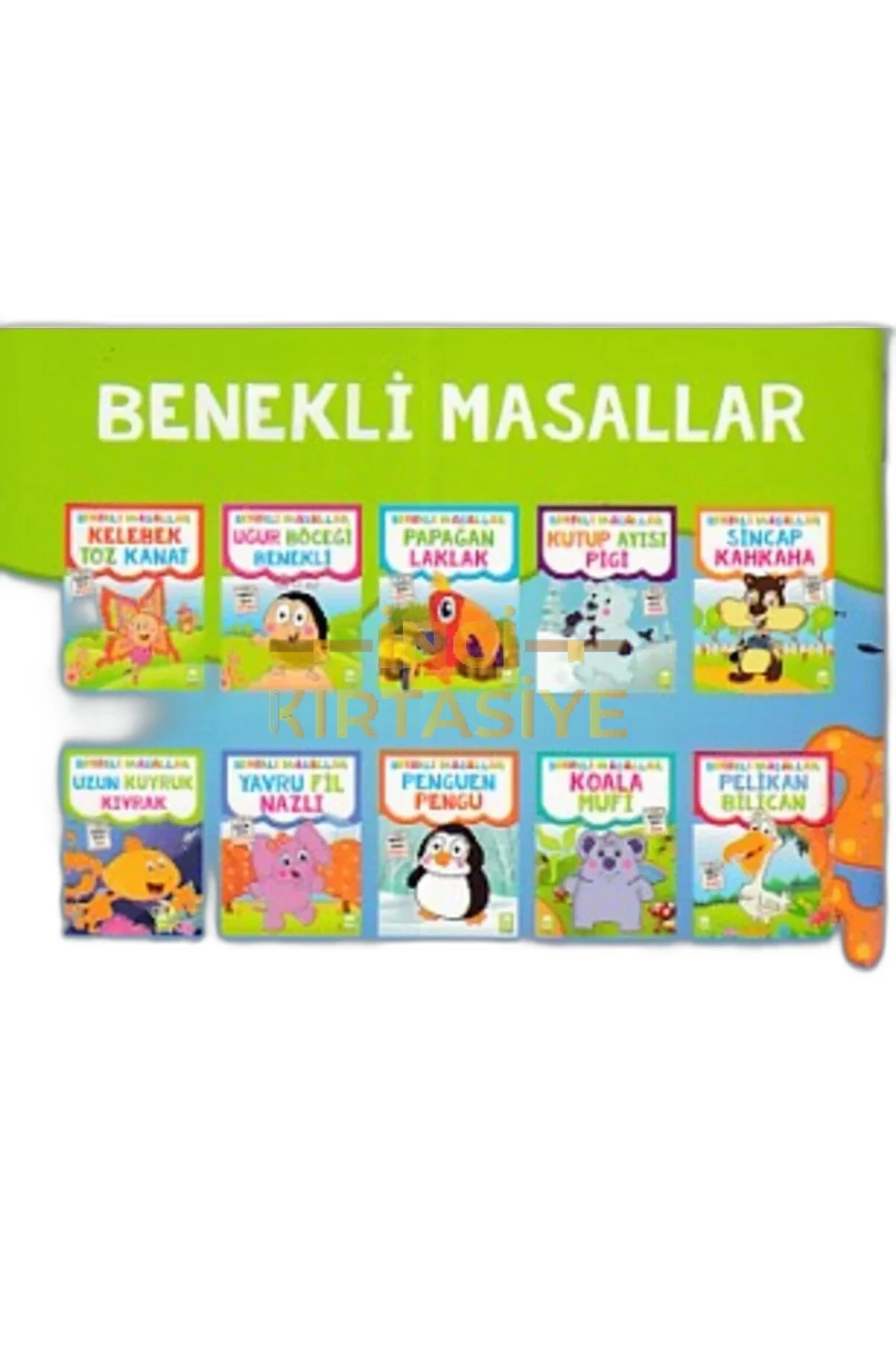 BENEKLİ MASALLAR 1VE2.SINIF(10 FABL) /