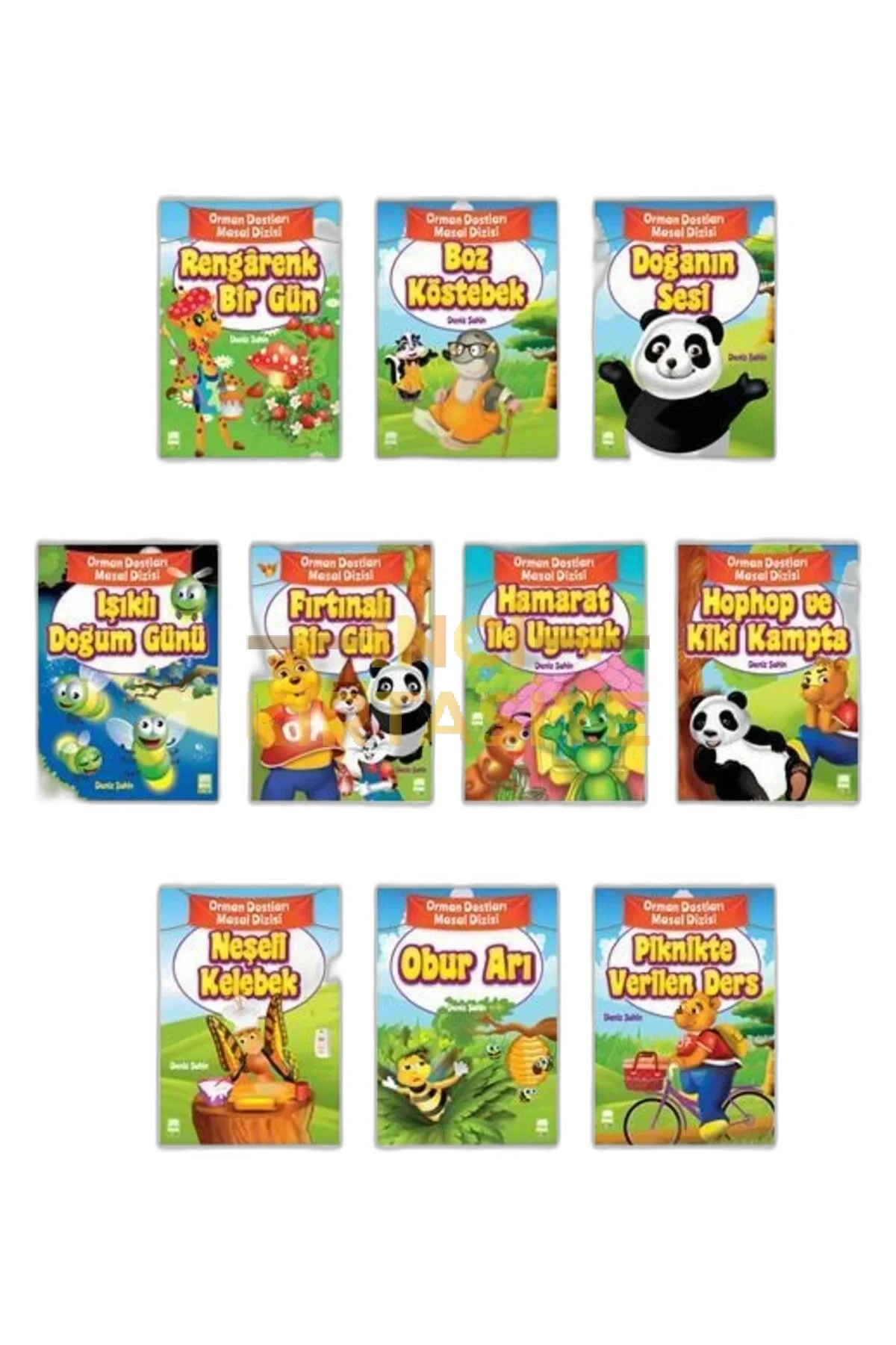 ORMAN DOSTLARI MASAL DİZİSİ 10 KİT/EMAÇOCUK