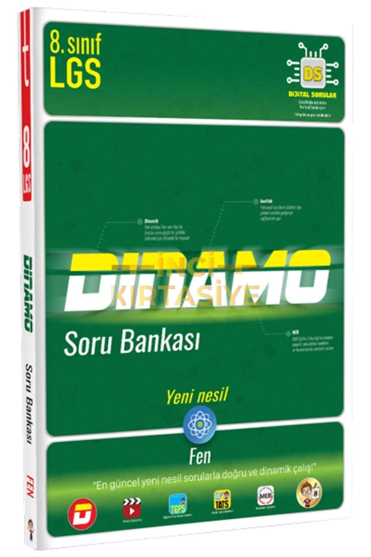 8. SINIF DINAMO FEN BILIMLERI SORU BANKASI