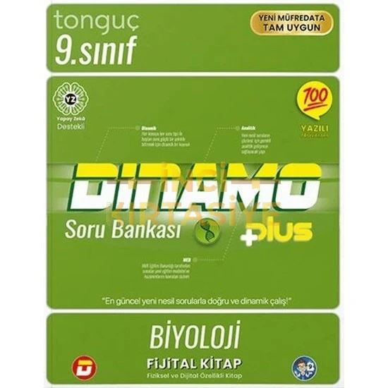 TONGUÇ 9. SINIF DİNAMO BİYOLOJİ SORU BANKASI