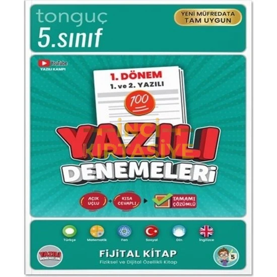 5. SINIF YAZILI DENEMELERI 1. DÖNEM 1 VE 2. YAZILI