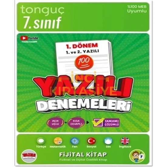 7. SINIF YAZILI DENEMELERI 1. DÖNEM 1 VE 2. YAZILI