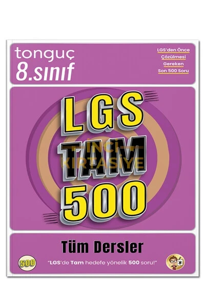 TONGUÇ LGS TAM 500 SORU BANKASI