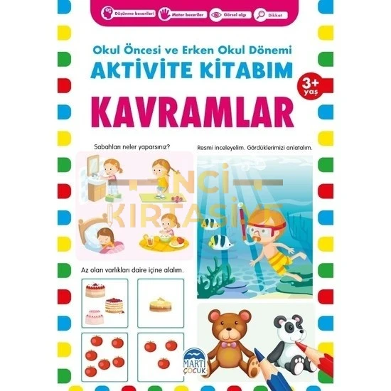 AKTIVITE KITABIM-KAVRAMLAR 3+