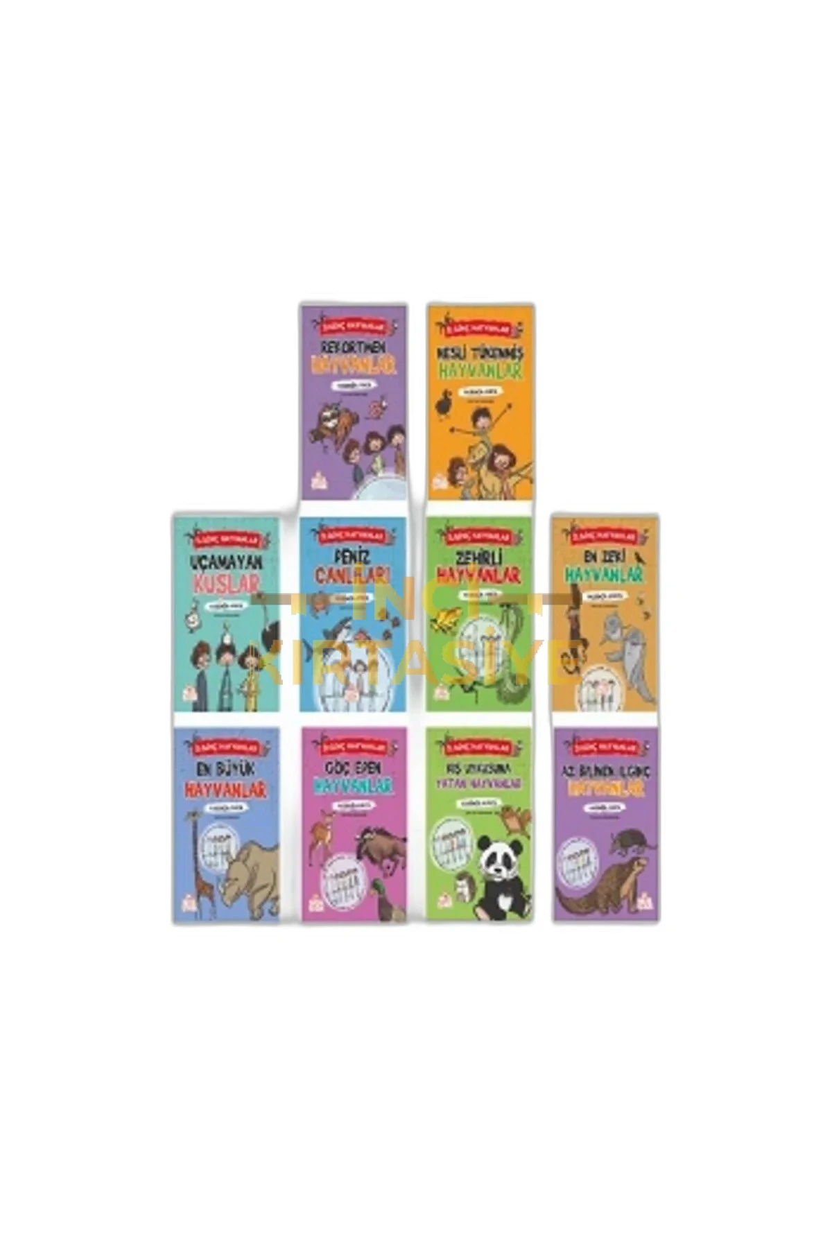 İLGİNÇ HAYVANLAR (10 KİTAP+SK) /NESİL ÇOCUK