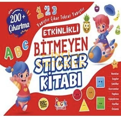 BİTMEYEN STICKER KİTABI