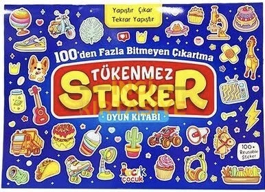 TÜKENMEZ STICKER KİTABI 100 ÇIKARTMA