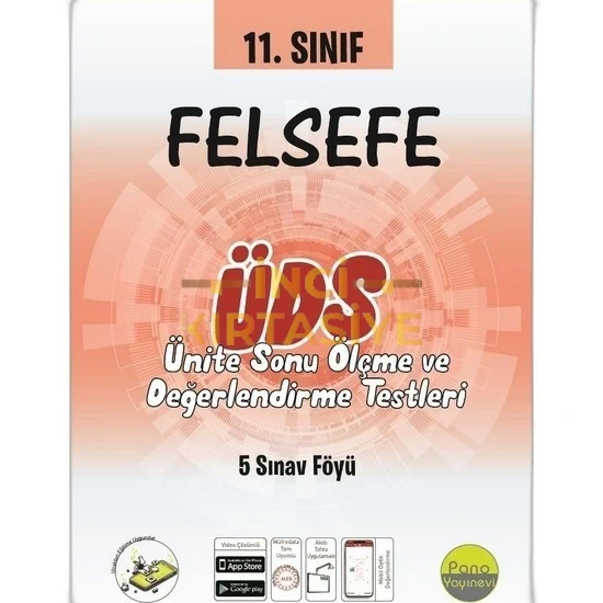 PANO 11. SINIF FELSEFE ÜNITE DEĞERLENDIRME SINAVI (5 SINAV)