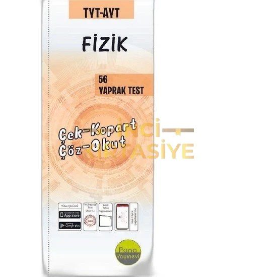 PANO TYT-AYT FIZIK YAPRAK TESTLERI (56 ADET) ÇEK KOPART