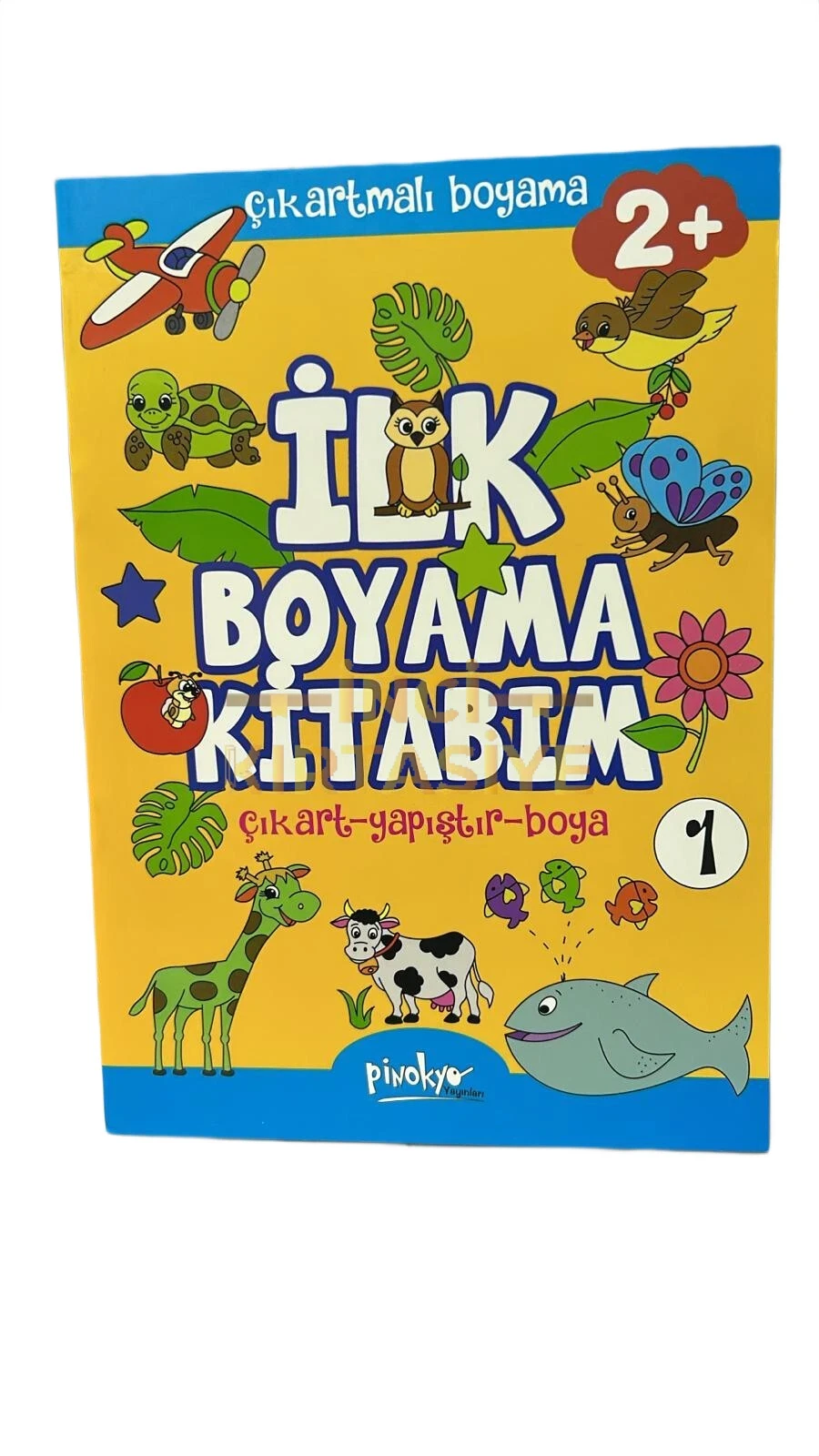 İLK BOYAMA KİTABIM + STİCKER 2+ YAŞ