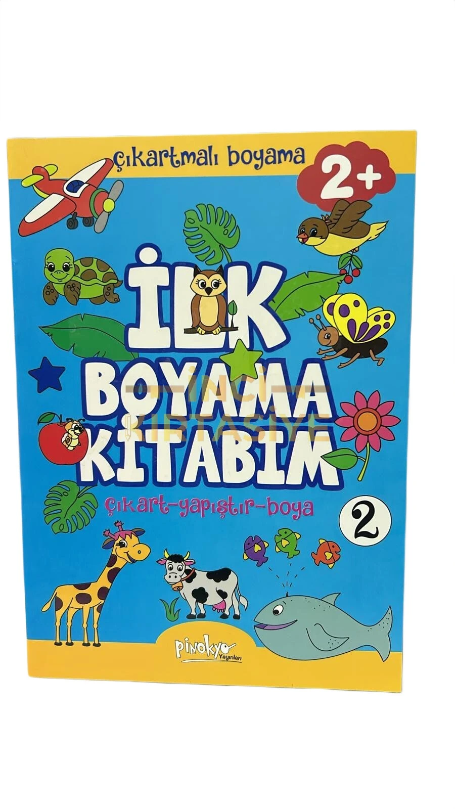 İLK BOYAMA KİTABIM + STİCKER 2+ YAŞ